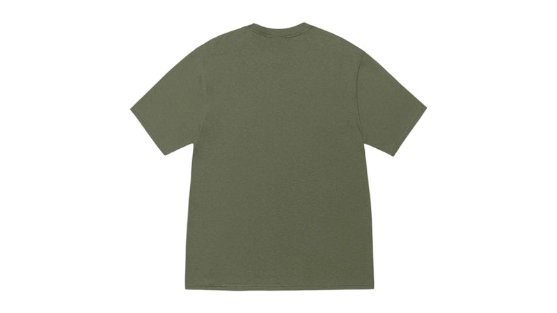 Stussy Smooth 80 Tee Olive