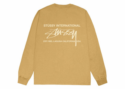 Stussy Smooth International L/S Tee Curry