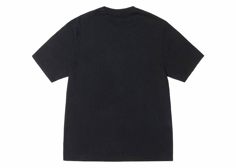 Stussy Smooth Stock Pigment Dyed Tee Black
