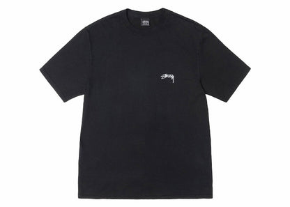 Stussy Smooth Stock Pigment Dyed Tee Black