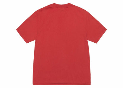 Stussy Smooth Stock Pigment Dyed Tee Guava