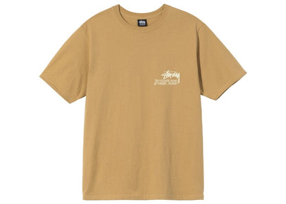 Stussy Sound Of Summer Tee Khaki
