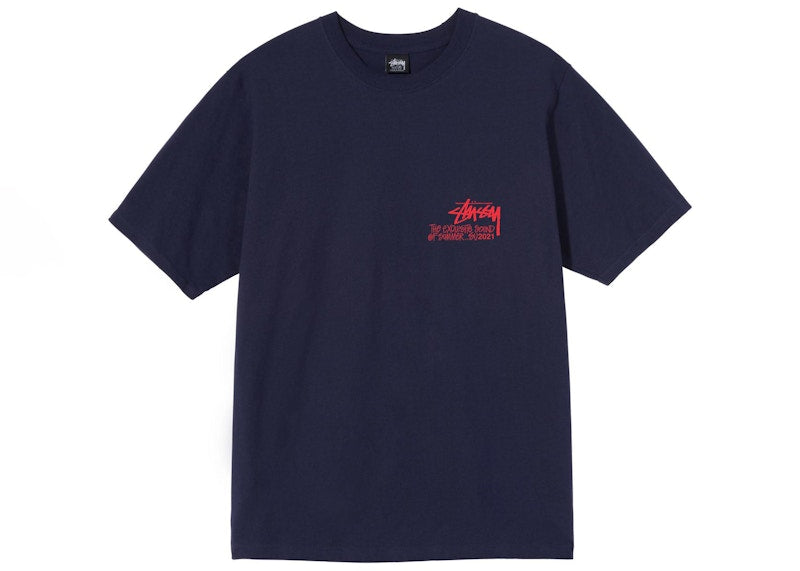 Stussy Sound Of Summer Tee Navy