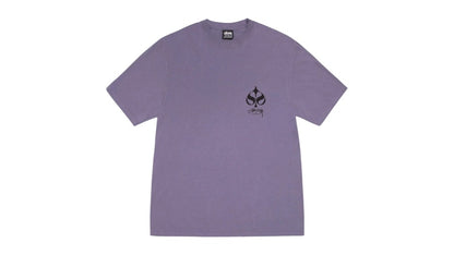 Stussy Spade Pigment Dyed Tee Grape