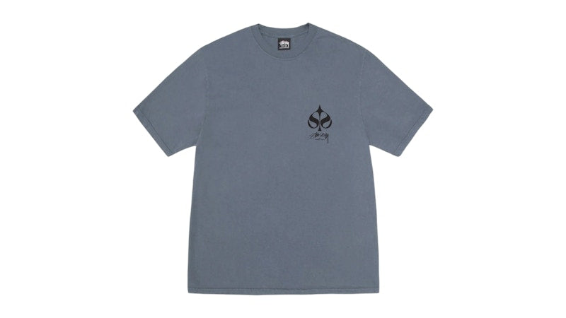 Stussy Spade Pigment Dyed Tee Navy