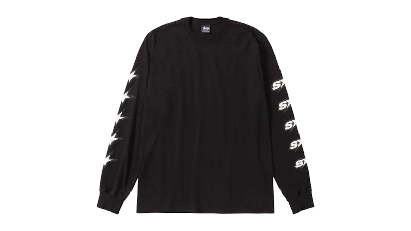 Stussy Speedway L/S Tee Black