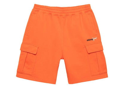 Stussy Sport Cargo Fleece Short Orange