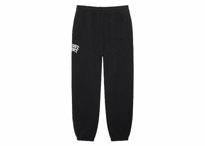 Stussy Sport Crackle Fleece Pant Washed Black