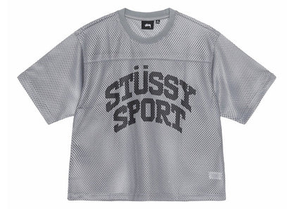 Stussy Sport Jersey Silver