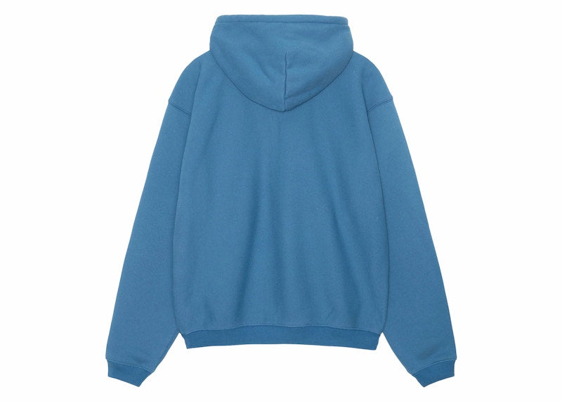 Stussy Sport Zip Hoodie Blue
