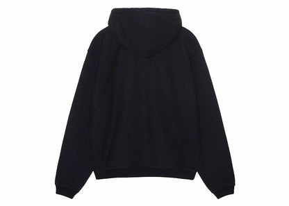 Stussy Sport Zip Hoodie Washed Black