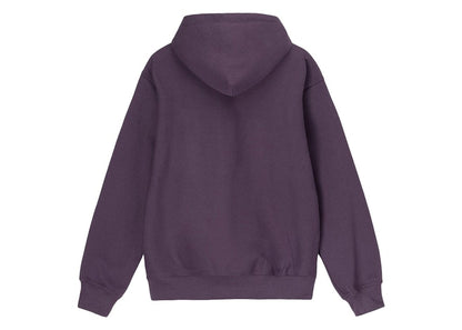 Stussy Stock Box Hoodie Grape