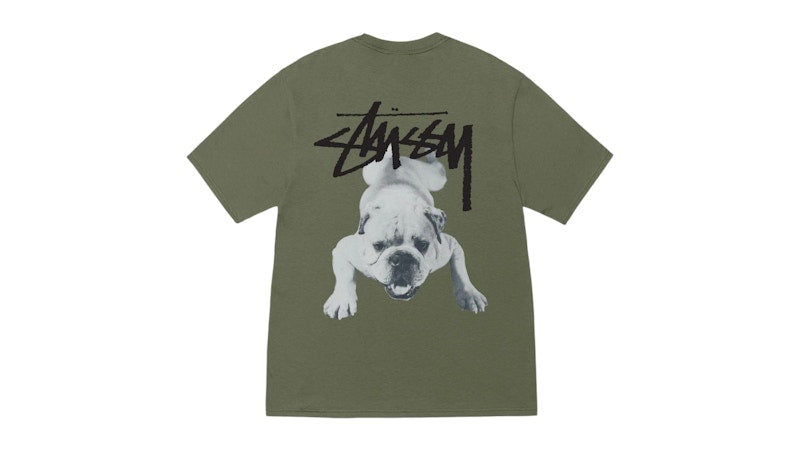 Stussy Stock Dog Tee Olive