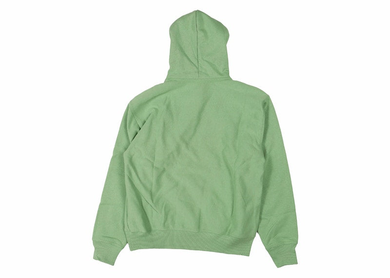 Stussy Stock Logo Hoodie Zephyr Green