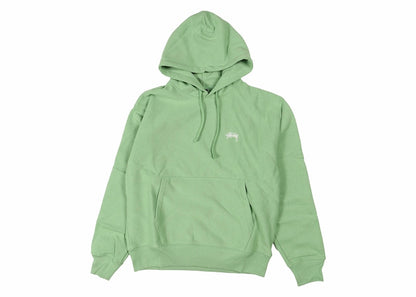 Stussy Stock Logo Hoodie Zephyr Green