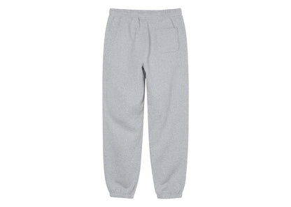 Stussy Stock Logo Pant Grey Heather