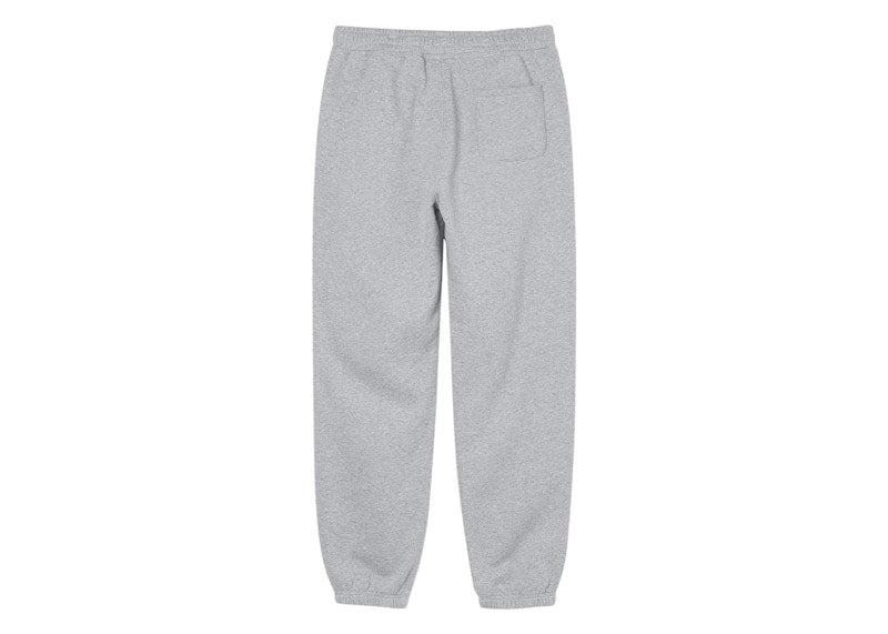 Stussy Stock Logo Pant Grey Heather