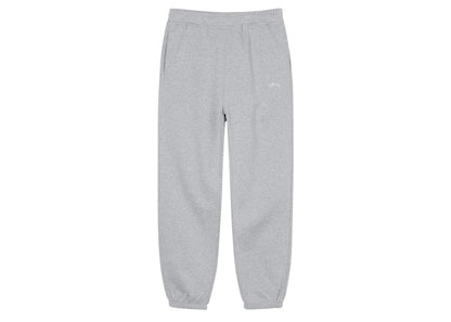 Stussy Stock Logo Pant Grey Heather