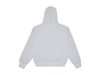 Stussy Stock Logo Zip Hoodie Grey Heather