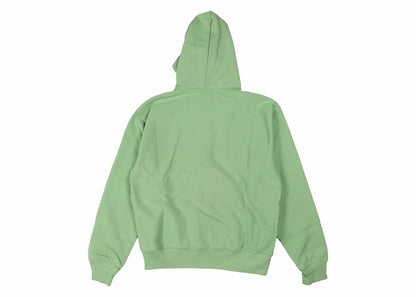 Stussy Stock Logo Zip Hoodie Zephyr Green