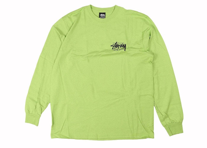 Stussy Stock New York Long Sleeve T-shirt Tea