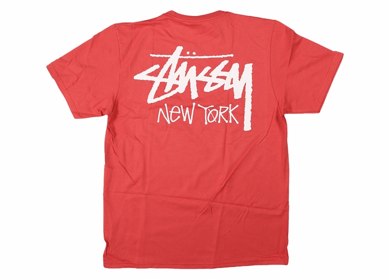 Stussy Stock New York Tee Pepper