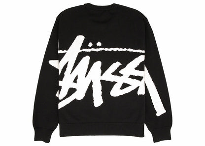 Stussy Stock Sweater Black