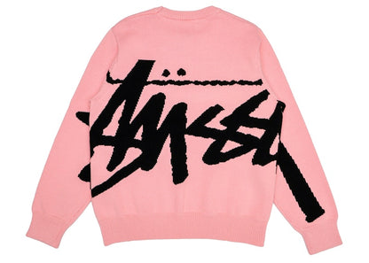 Stussy Stock Sweater Pink