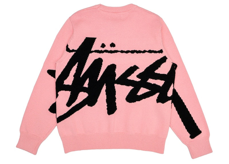 Stussy Stock Sweater Pink