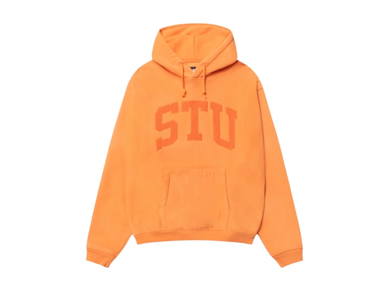 Stussy Stu Relaxed Hoodie Orange