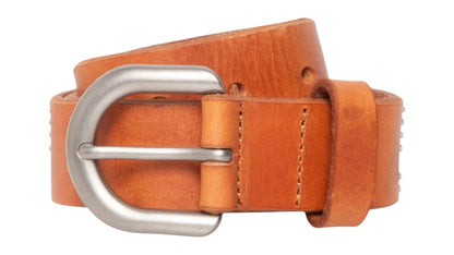 Stussy Stud Letter Belt Worn Tan