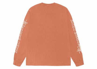 Stussy Superior Quality Pigment Dyed L/S Tee Rust