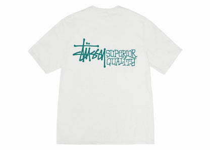 Stussy Superior Quality Pigment Dyed Tee Natural