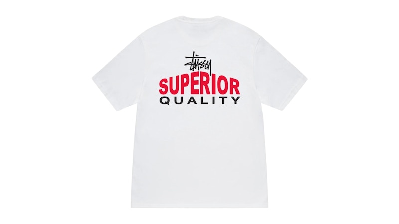 Stussy Superior Quality Tee White