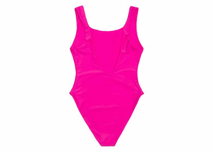 Stussy Surf Stock One Piece Swimsuit Magenta