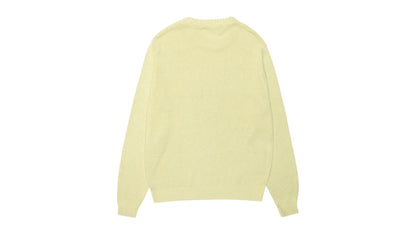 Stussy Surf Team Sweater Faded Lime