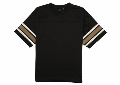 Stussy Surfman Mesh Football Jersey Black