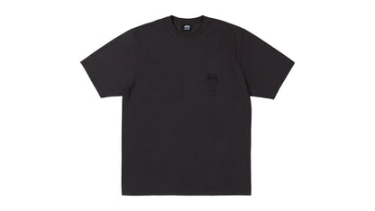 Stussy Swim Out Pigment Dyed Tee Faded Black