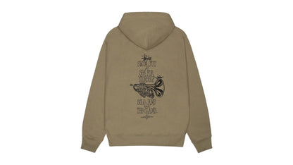Stussy Swim Out Zip Hoodie Army