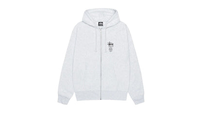 Stussy Swim Out Zip Hoodie Ash Heather