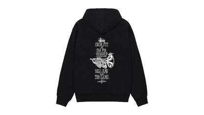 Stussy Swim Out Zip Hoodie Black
