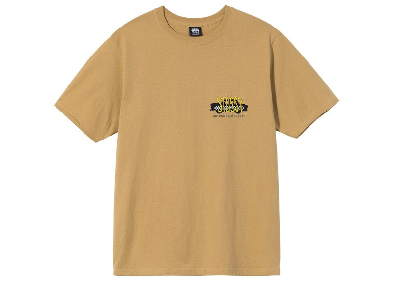 Stussy Taxi Cab Tee Khaki
