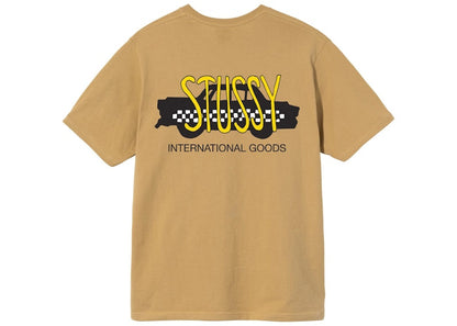 Stussy Taxi Cab Tee Khaki