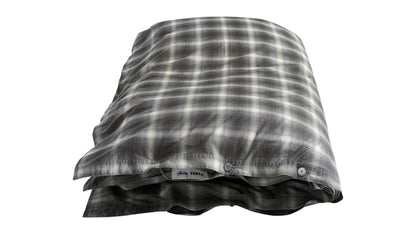 Stussy Tekla Percale Duvet Cover Black Plaid