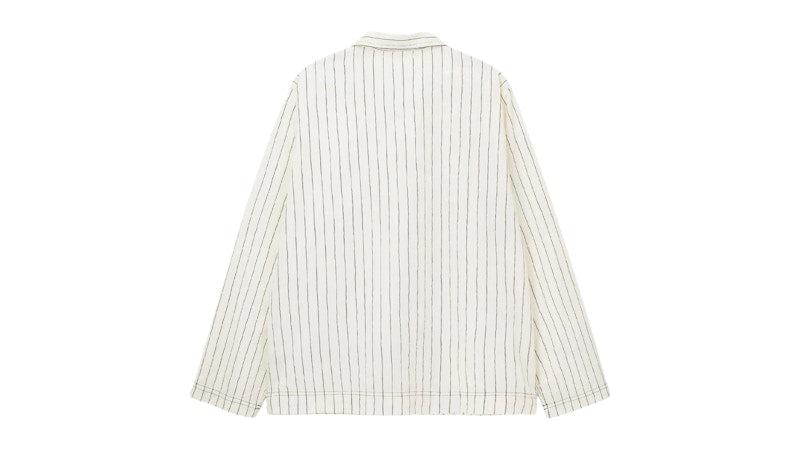 Stussy Tekla Poplin Pyjama Shirt Hand Drawn Stripes