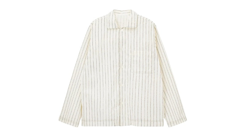 Stussy Tekla Poplin Pyjama Shirt Hand Drawn Stripes