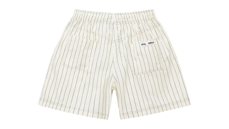 Stussy Tekla Poplin Pyjama Short Hand Drawn Stripes