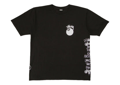 Stussy Test Strike Pigment Dyed Tee Black