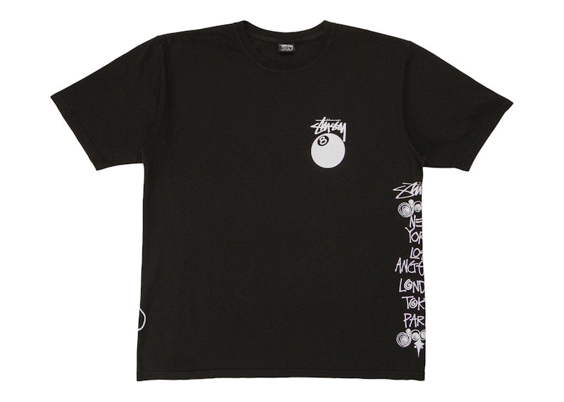 Stussy Test Strike Pigment Dyed Tee Black