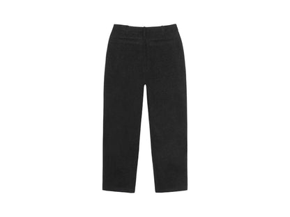 Stussy Textured Wool Relaxed Trouser Black